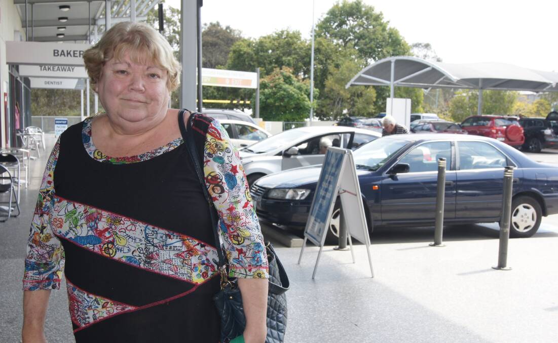 SHOP AROUND: Cedar Vale resident Teresa Harper is unhappy with soaring fuel prices. Photo: Jacob Wilson