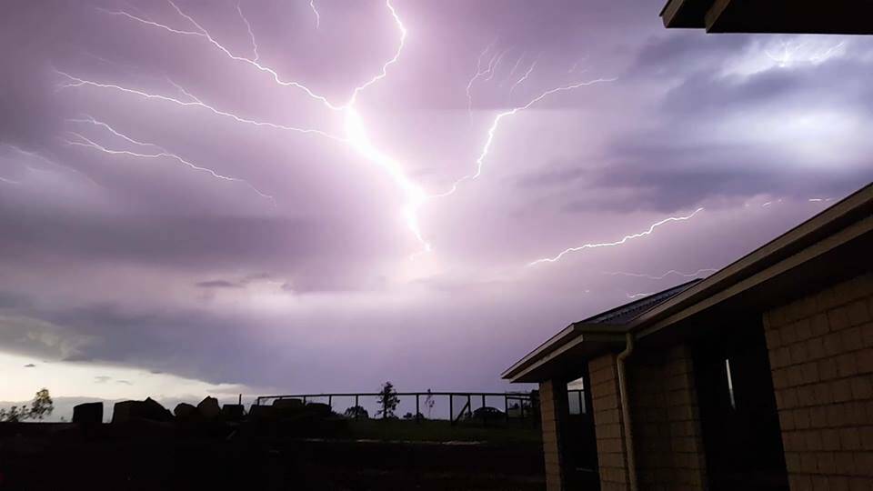 SEVERE: Parts of south-east Queensland can expect storm activity late this afternoon. Photo: Louisa Angel