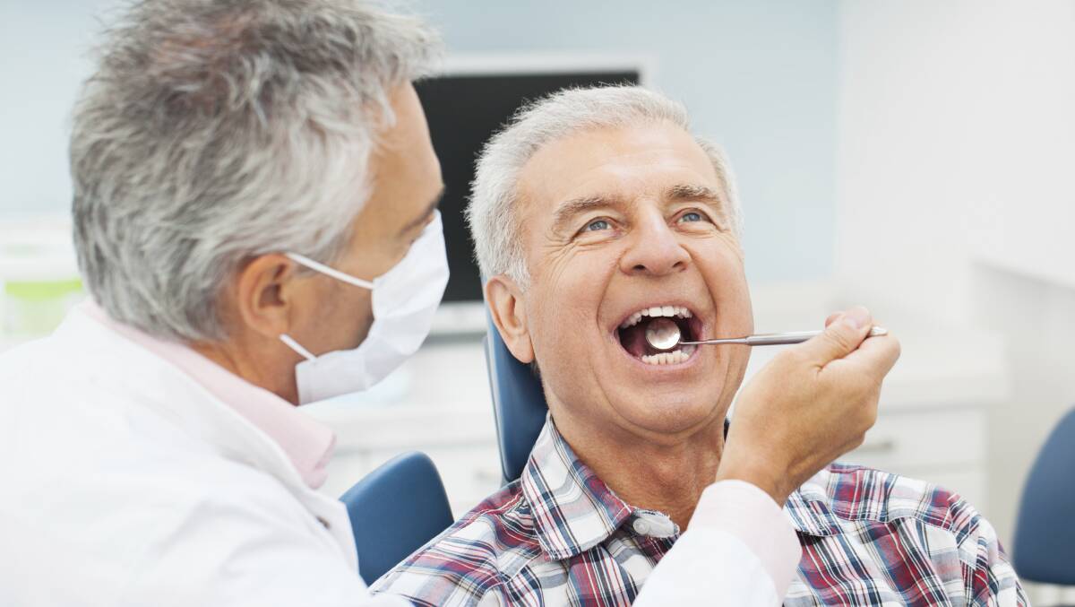 PREVENTING ISSUES: Seniors need to be working with their GPs and dentists to ensure their oral health is maintained in later years. 
