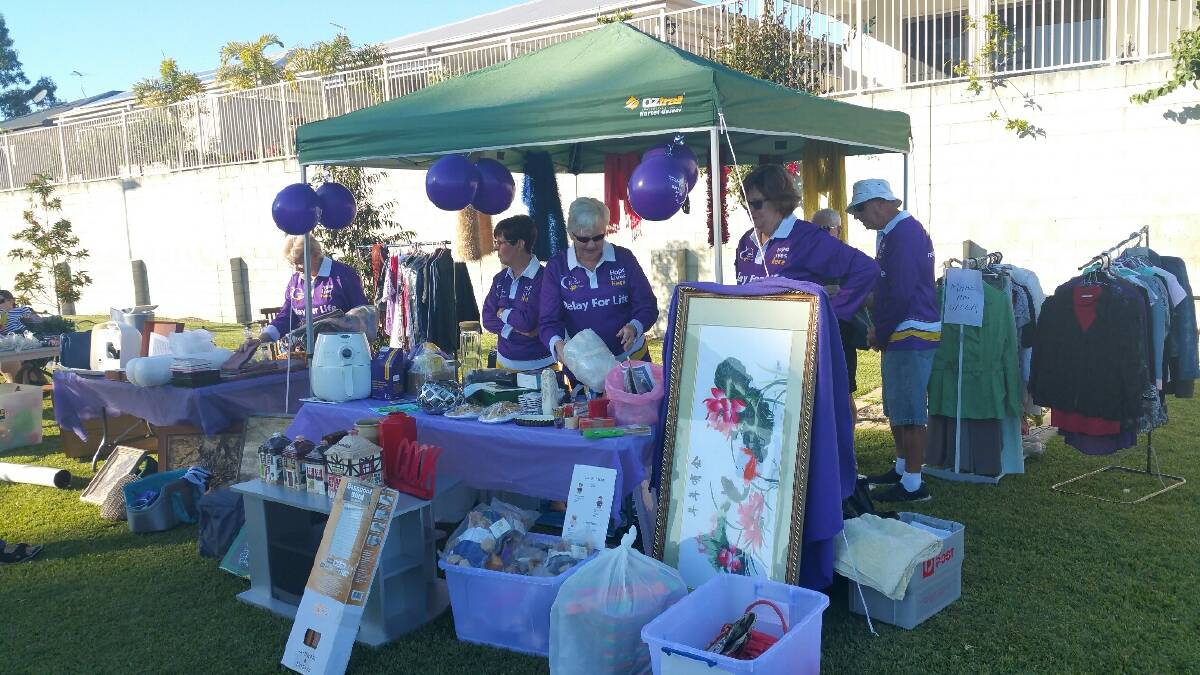 GOOD CAUSE: Residents at Opal by Living Gems are raising money in support of Jimboomba Relay for Life. They are off to a great start with thousands raised. 