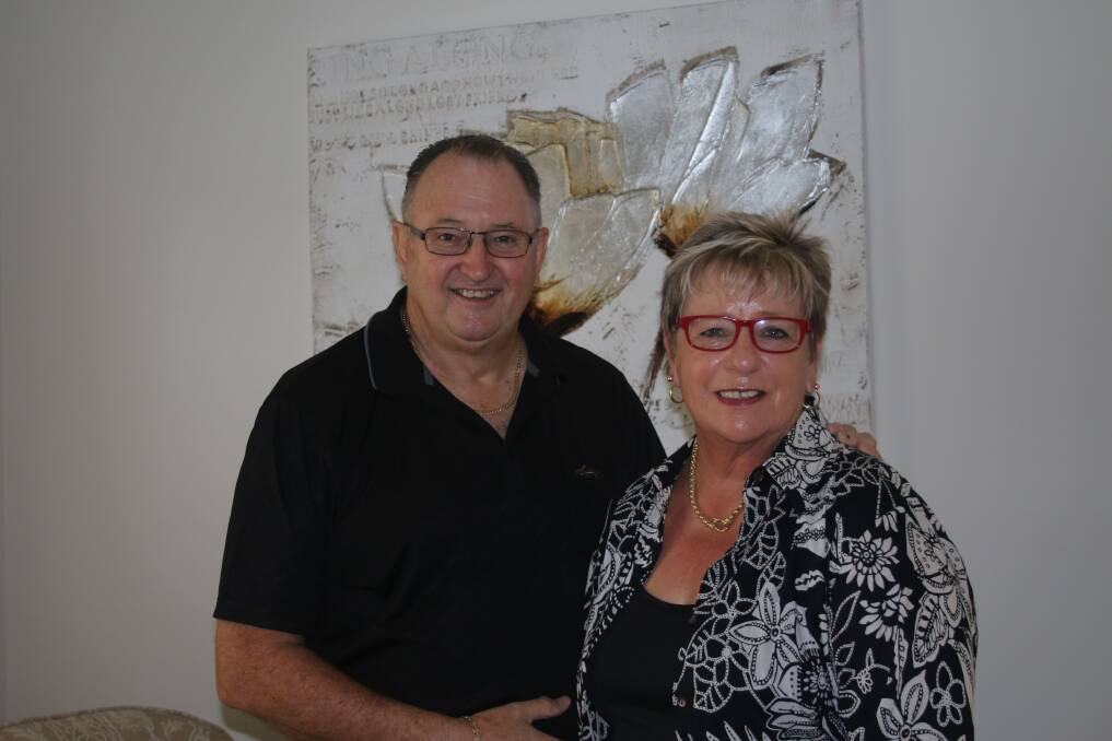 TRAVEL BUG: Bill and Gitta Malkin love travelling in their motor home. Finding free camping, they have just returned from a trip to see family in South Australia.