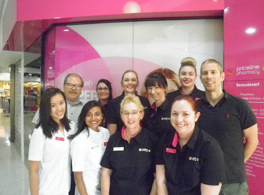 FRESH LOOK: Drop in to Priceline Pharmacy Beaudesert to meet the team and browse their new and extensive range of products. Photo: Donna Collier 