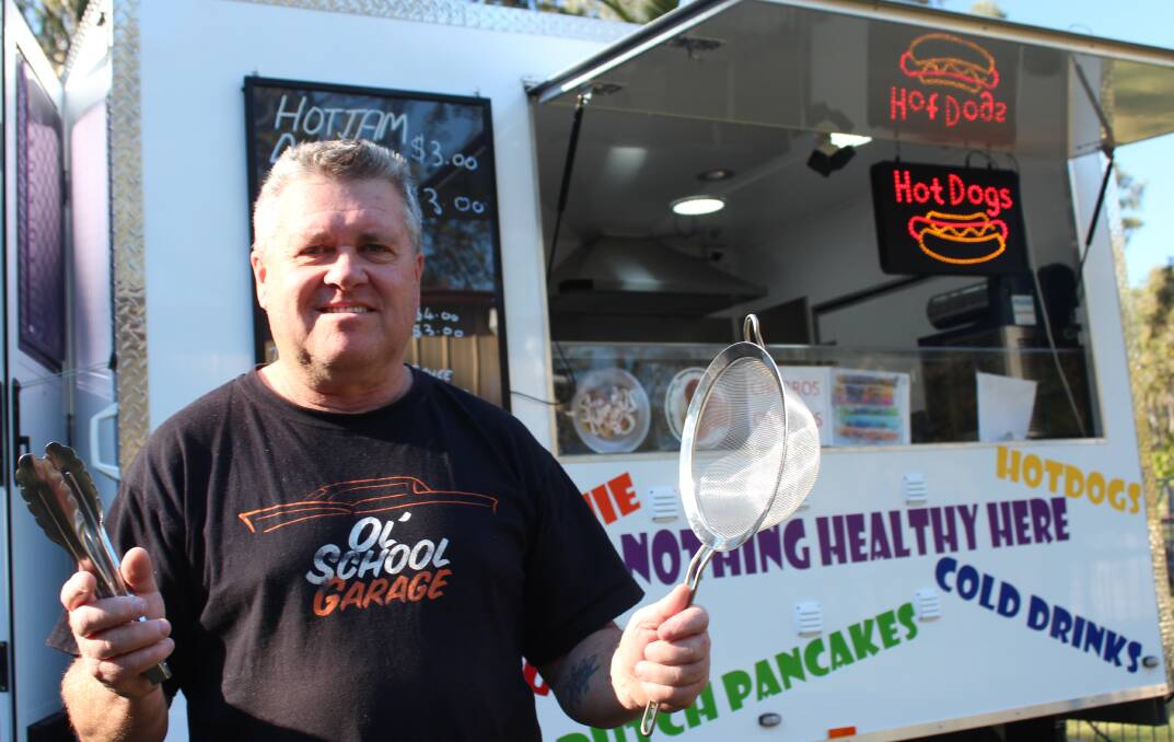 Chambers Flat man Rick Thorburn and his food van named Nothing Healthy Here will be featured at the Spring Mountain spring Feast at Greenbank on Saturday.