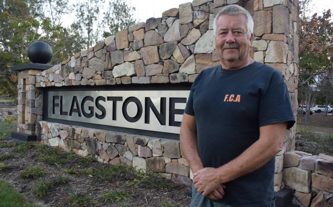PLEASED: Flagstone Community Association president Bob Wiley has welcomed the creation of Flagstone as an individual suburb of Logan City. Photo: Christine Rossouw
