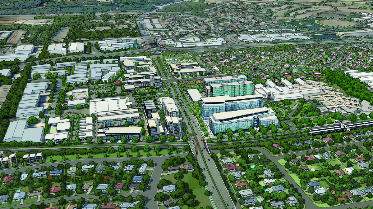 MASTERPLAN: The draft plan to transform Meadowbrook into a health, education and innovation hub.