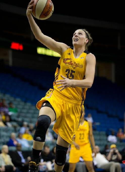 Shock signing: Tulsa Shock player Jordan Hooper has signed on to play for the South East Queensland Stars.Picture courtesy of the WNBA.