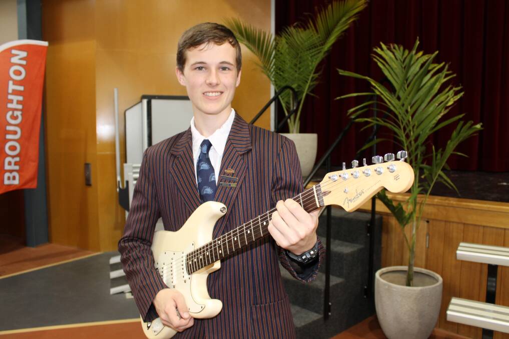 FUTURE LOOKS BRIGHT: Emmaus College student Scott Oberle, 17, has been accepted into the Queensland Conservatorium of Music.