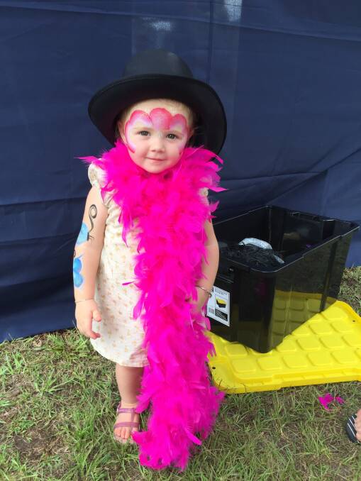Take a look at some of the cuties who had their faces painted at the SEQ Expo. 