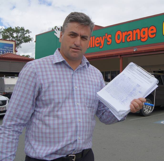 OPTIONS NEEDED: Logan MP Linus Power said draft Mount Lindesay Highway upgrades could affect access to St Aldwyn Road and its shops. Photo: Hannah Baker