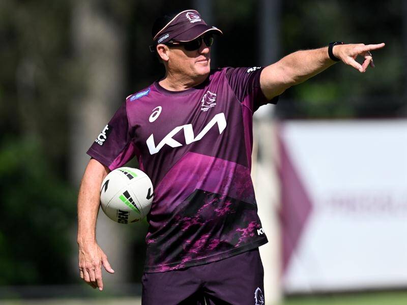 Brisbane coach Kevin Walters won't talk about last year's grand final ahead of a Penrith re-match. (Darren England/AAP PHOTOS)