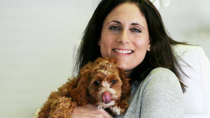 Petcloud founder Deb Morrison with her pet toy cavoodle Milly. Photo: Chris Khoury