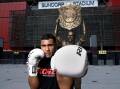 Tevita Pangai Jr says he'll only play NRL for the Broncos as he prepares for his next boxing fight. (Darren England/AAP PHOTOS)