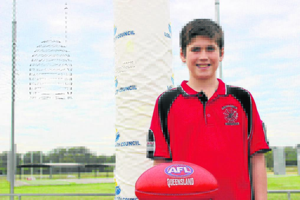 Dylan Brisbane will line up in the presidents side at the 12 years state AFL titles in Toowoomba in June.