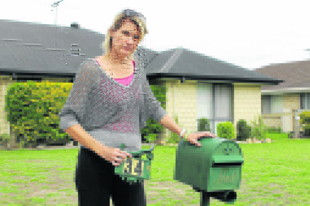 Flagstone resident Mandee Scott is angry with vandals who damaged her letterbox last week.