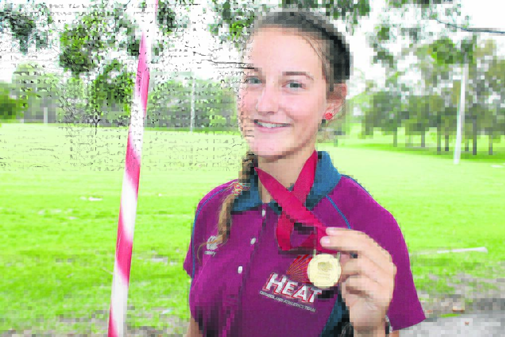 Jimboomba Athletics Club athlete Camryn Newton-Smith won the under 16s national heptathlon title at the Australian Athletics Open and Combined Events Championships.