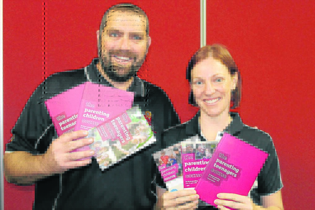 Chaplain Jamie Sharp and his wife Lisa will run a five-week parenting course at Jimboomba and Woodhill.