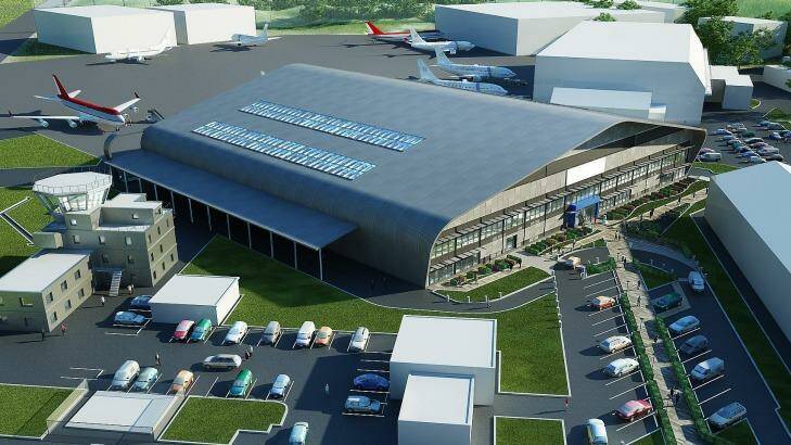 A proposed space vehicle assembly facility in Cornwall. Photo: Supplied