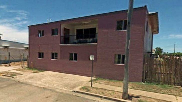 The hostel in Home Hill where the stabbings took place. Photo: Google Maps
