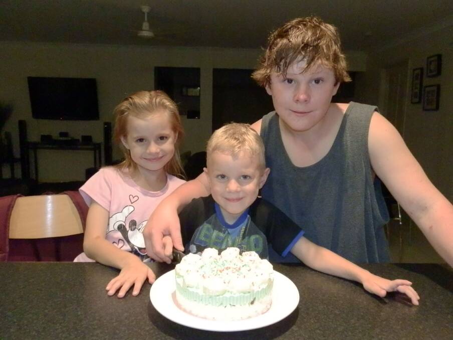 Callum Vidoni-Waters, 16, celebrated his birthday with siblings Olivia, 11, and Joseph, 6, days before his death from an asthma attack.