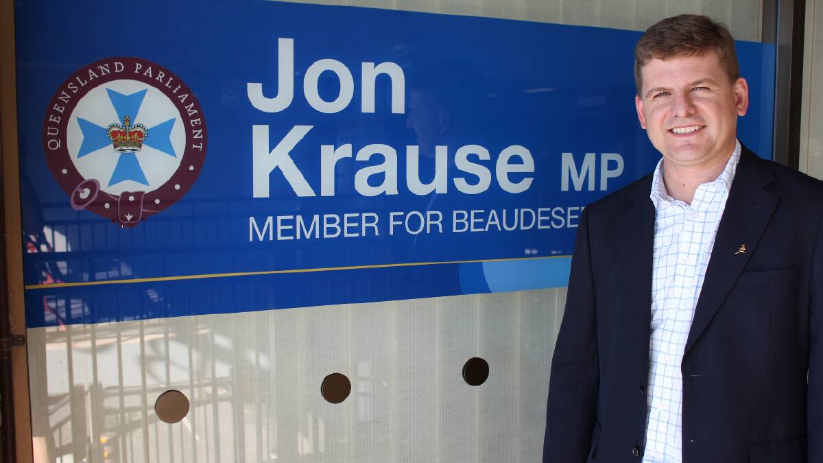 Beaudesert MP Jon Krause
