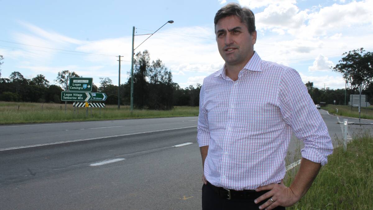 Member for Logan Linus Power says he is looking forward to the outcome of an urgent investigation into the Camp Cable Road-Mt Lindesay Highway intersection.