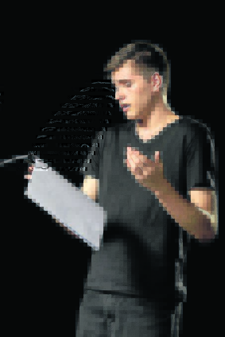 Canterbury College student Aaron Dora will attend weekly classes with the Queensland Theatre Company after winning a scholarship with the Queensland Youth Ensemble.