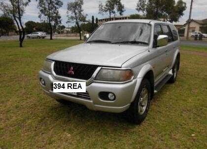 Police are on the hunt for two men who stole this 4WD twice from a Boronia Heights home this week.