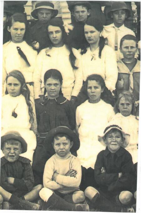 Jimboomba State School students in the early 1900s.