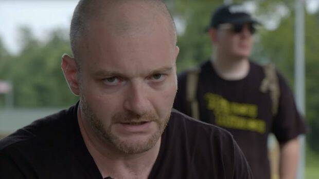 The Vice doco follows white nationalist Chris Cantwell. Photo: Vice
