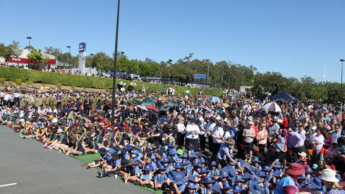 More than 2000 people gathered to remember fallen soldiers at the Greenbank RSL sub-branch's Anzac Day service.