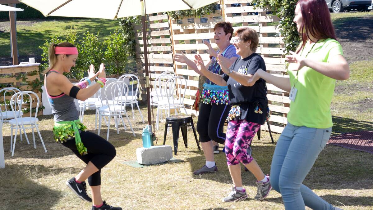 Zumba classes for seniors featured at the 2017 Logan Loves Seniors event. Photo: Supplied