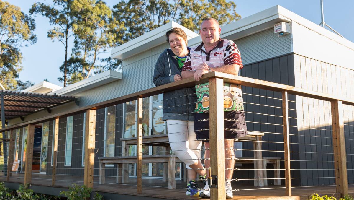 EMPTY NESTERS: Kay and Michael Adams, soon to move into their new home at Park Ridge. Photo: Supplied