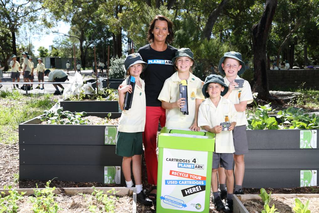 RECYCLE: Campaign ambassador Layne Beachley is calling on everyone to recycle their printer cartridges responsibly.