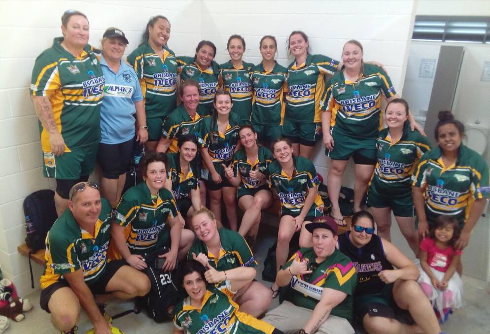 GRAND FINALISTS: The Thunder women are ready to rumble. Photo: Supplied