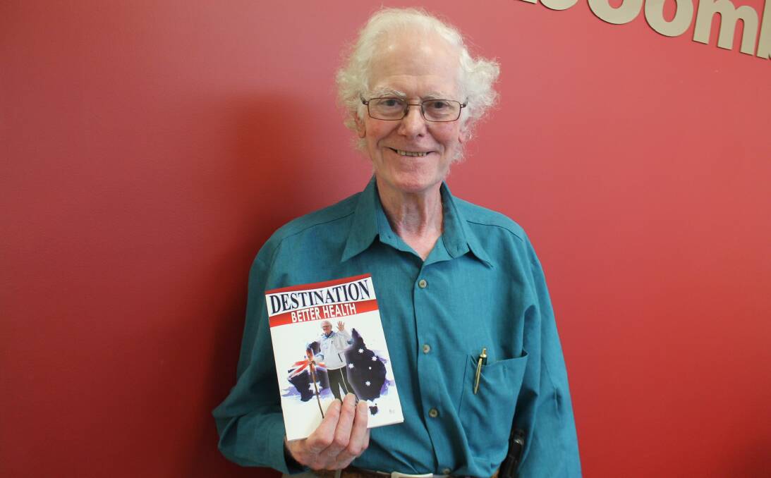 Gerry Couzens has had his Destination - Better Health book published. Photo: Georgina Bayly