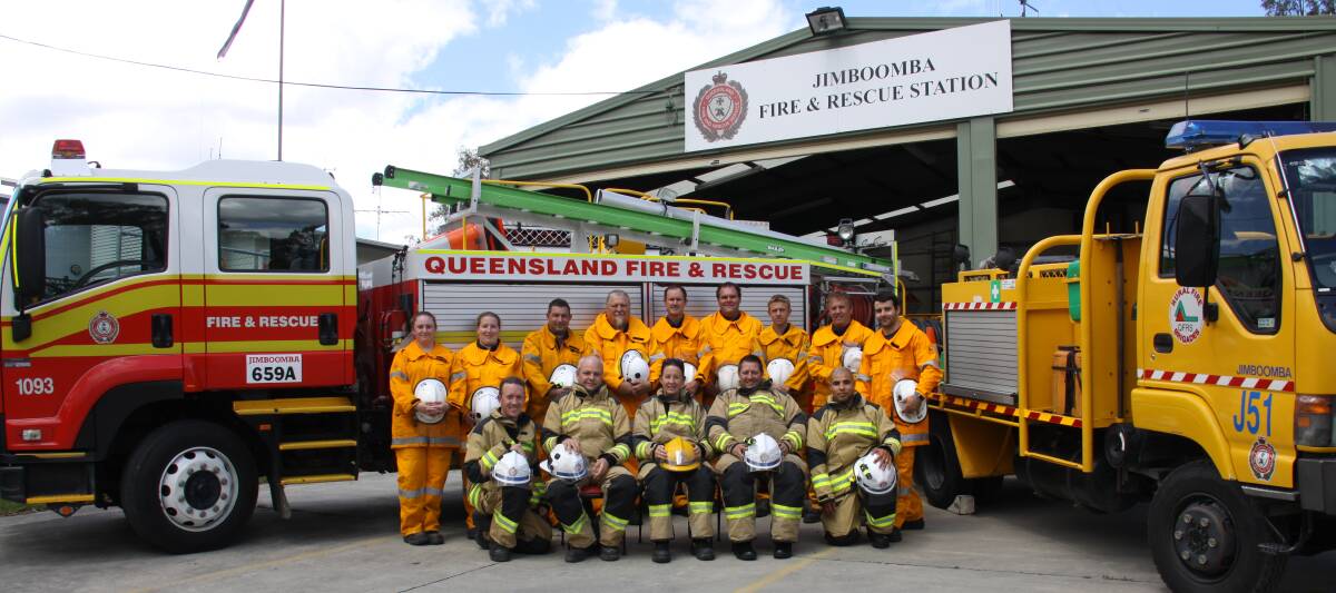 TEAM: Jimboomba Fire Station needs more members. Photo: Supplied