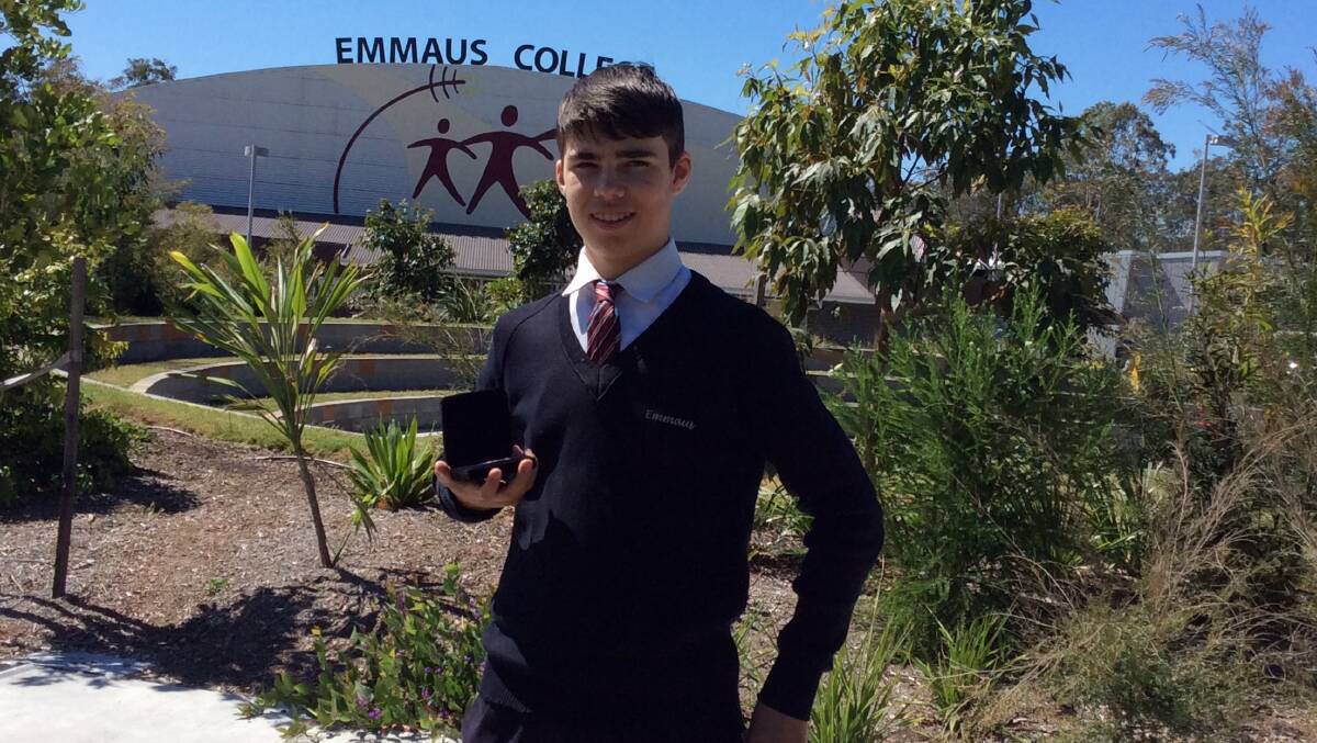 WHIZ KID: State champion in the Australian history competition - Eric Slattery, year 9. Photo: Supplied