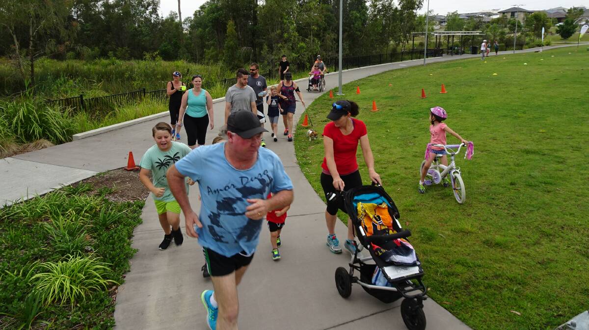 FITNESS: Yarrabilba parkrun occurs every Saturday morning at 7am. Photo: Supplied