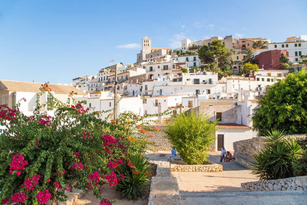 The Ibiza old town. Picture: Getty Images The Ibiza old town. Picture: Getty Images