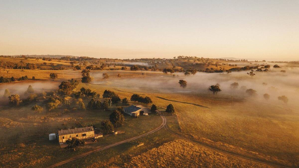 A bird's-eye view of Wilga Station. A bird's-eye view of Wilga Station.
