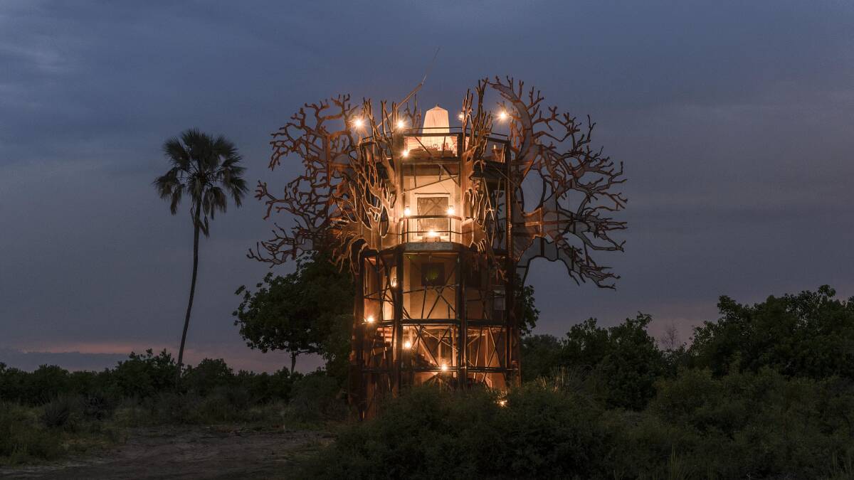 Baobab Treehouse in Botswana. Picture supplied Baobab Treehouse in Botswana. Picture supplied