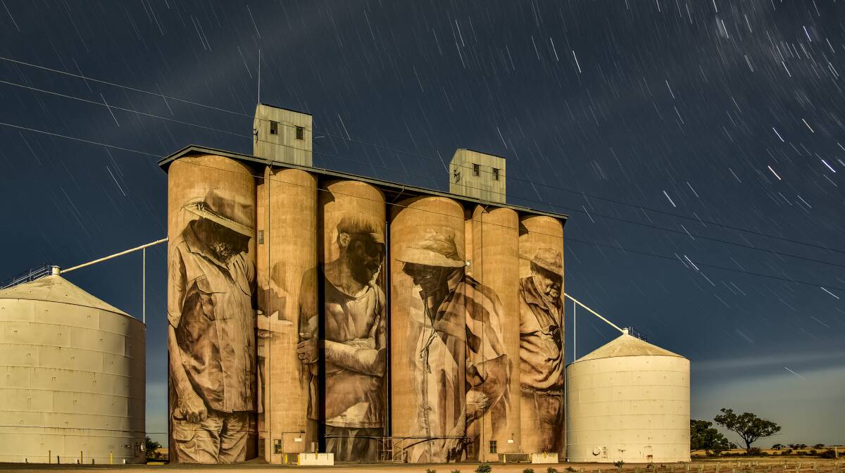 The Brim Silos, Victoria.