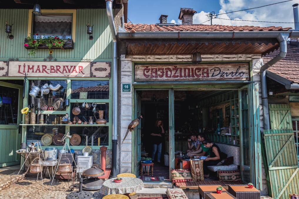 Cajdzinica Dzirlo tea house in Sarajevo. Picture: Shutterstock Cajdzinica Dzirlo tea house in Sarajevo. Picture: Shutterstock