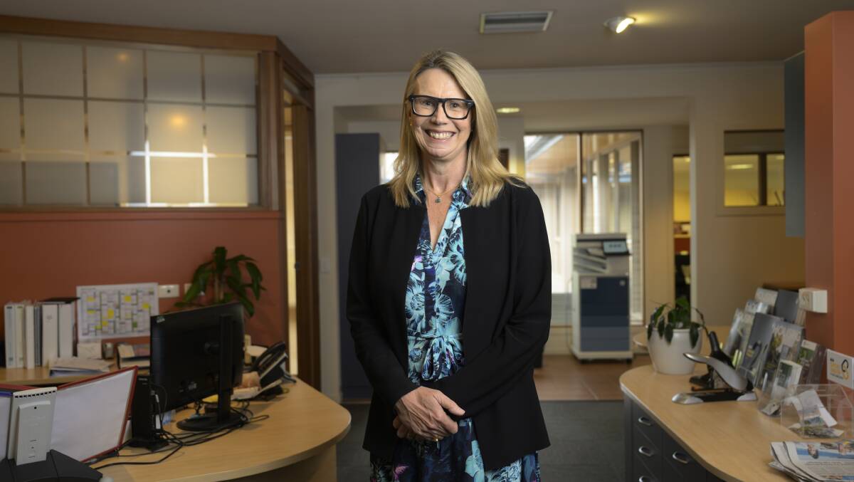 Jocelyn Martin, managing director of the Housing Industry Association, where the gender pay gap is skewed in favour of women. Picture by Keegan Carroll