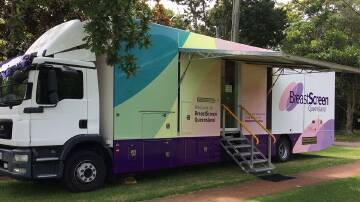 The BreastScreen Queensland mobile unit is coming to Jimboomba later this month. Picture by BreastScreen Queensland.