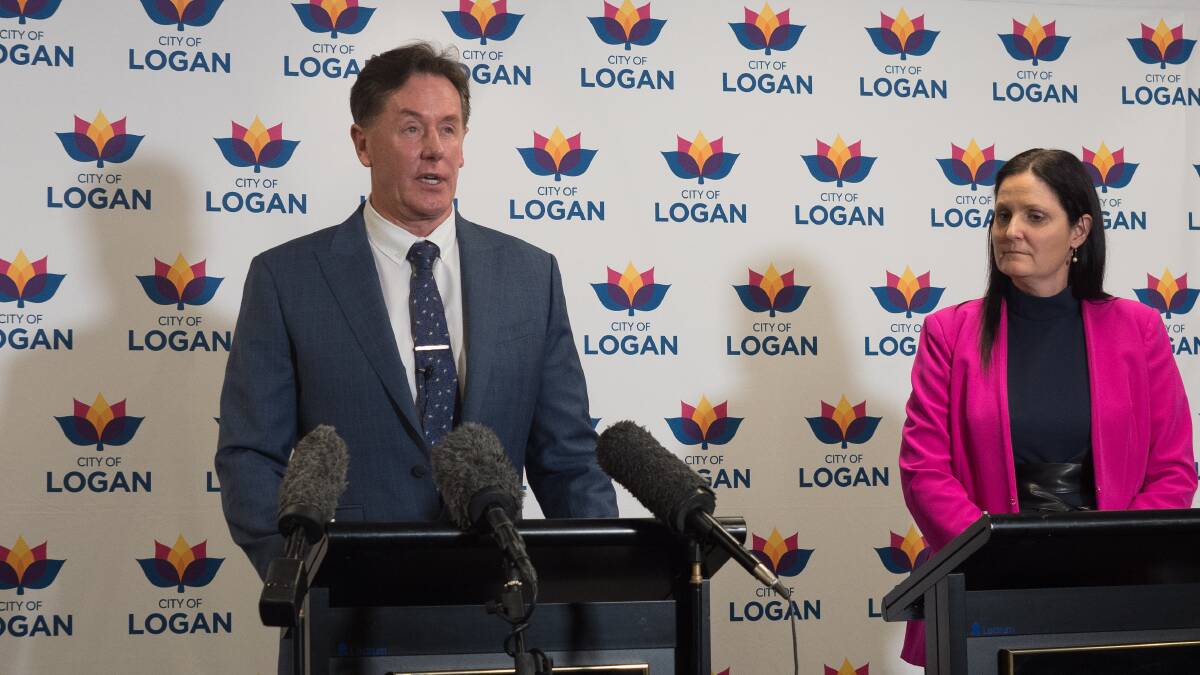 SPENDING PLAN: Mayor Darren Power and Deputy Mayor Natalie Willcocks announced the Budget for 2022/2023 this week. Picture: Joe Colbrook.