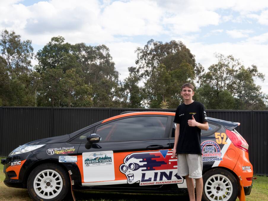 THERE AND BACK AGAIN: Joshua Wiedman is looking to replicate his strong performance in the Finke Desert Race during the upcoming Queensland round of the Australian Rally Championships. Picture: Joe Colbrook.