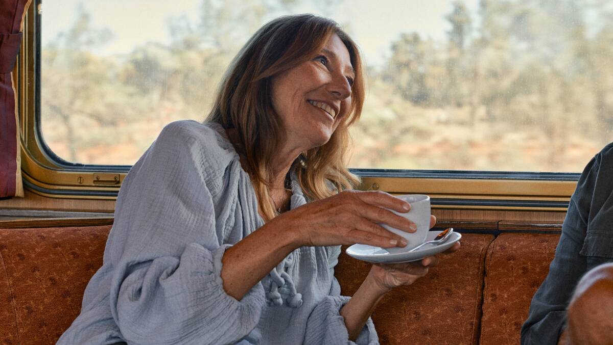 Enjoy a coffee with spectacular views of Australian bush scenery and socialise with fellow travellers in the Outback Explorer Lounge. Picture supplied Enjoy a coffee with spectacular views of Australian bush scenery and socialise with fellow travellers in the Outback Explorer Lounge. Picture supplied