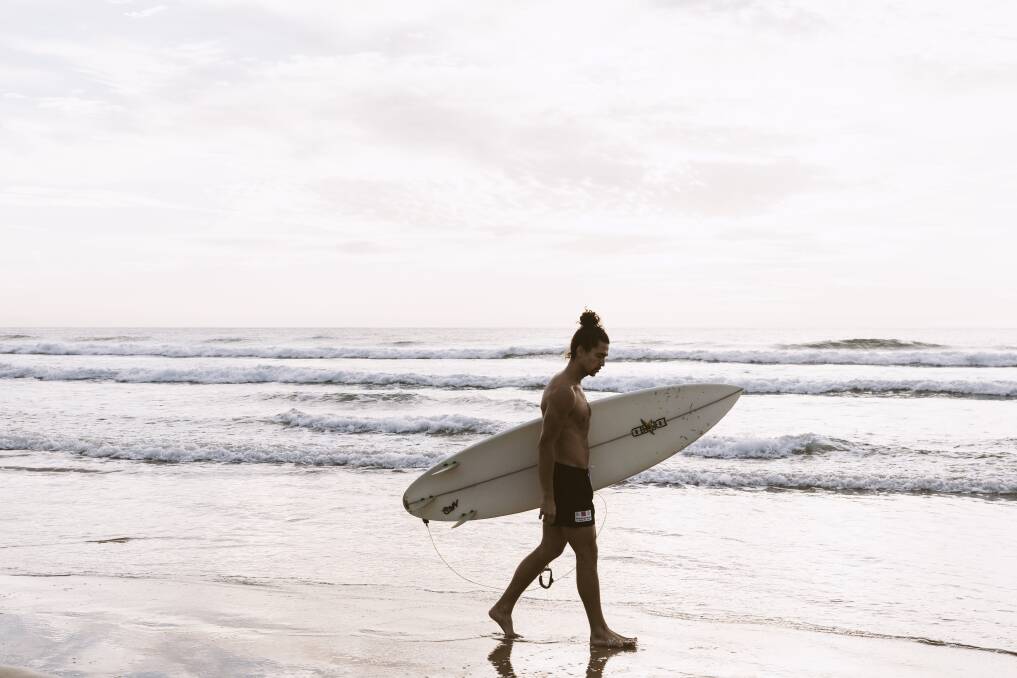 Surfing at Wye River. Picture: Visit Victoria