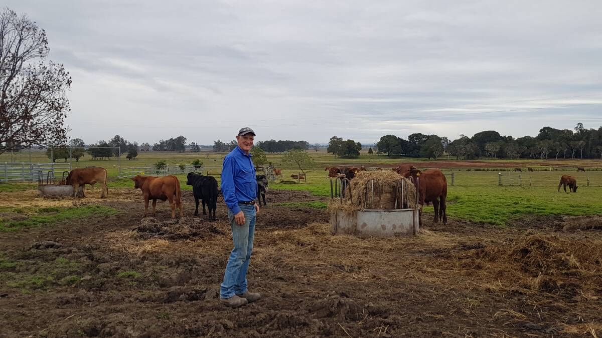 Peter Lake said he was quoted $19,000 a year to insure his farm. Picture supplied by Farmers for Climate Change